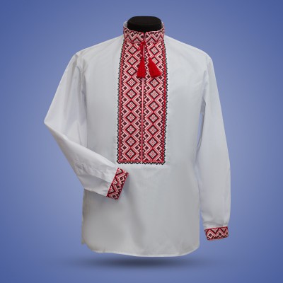 Embroidered shirt "Rhombs Small"